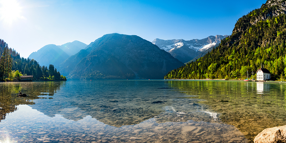 Der Plansee am Morgen