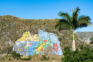Mural de la Prehistoria im Viñales in Kuba